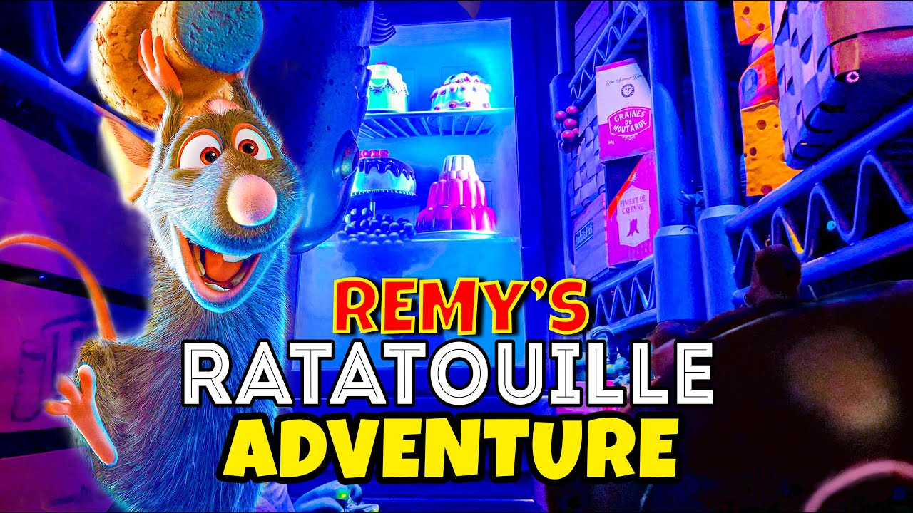 [4K] Remy's Ratatouille Adventure FULL Ride POV - Ratatouille Ride Epcot - Walt Disney World
