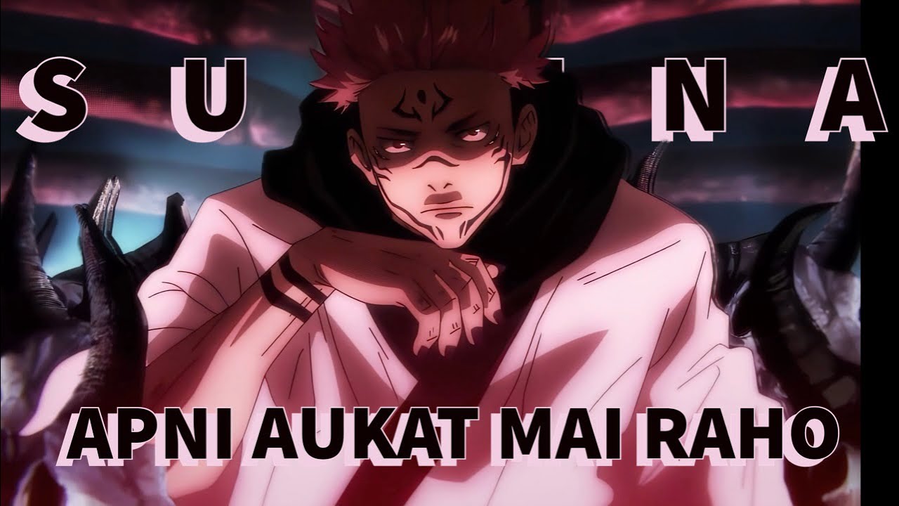 [4K] Ryomen Sukuna hindi dub [AMV/EDIT]