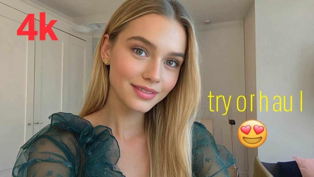 4k see through transparent lingerie & sheer transparent try on haul | bikini try on haul (2025)