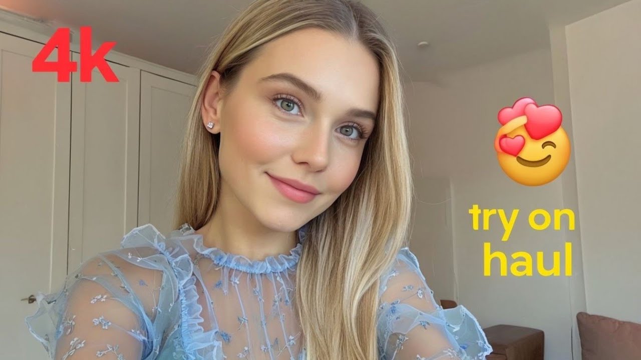 4k sheer transparent lingerie & transparent try on haul summer outfits | bikini try on haul 4k