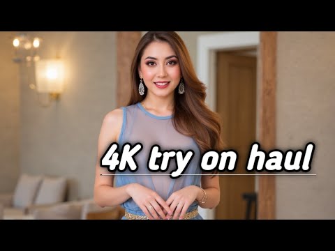 4K Transparent Haul Ruby | I'm Trying Out My New Yellow Top 2025
