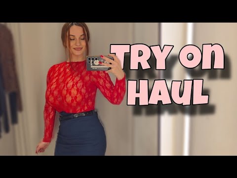 [4K] Transparent Try On Haul | Sport Outfit | Get Ready With Riya violet (2025)
