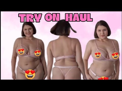 4K TRANSPARENT TRY ON HAUL | Tina Angel Try On