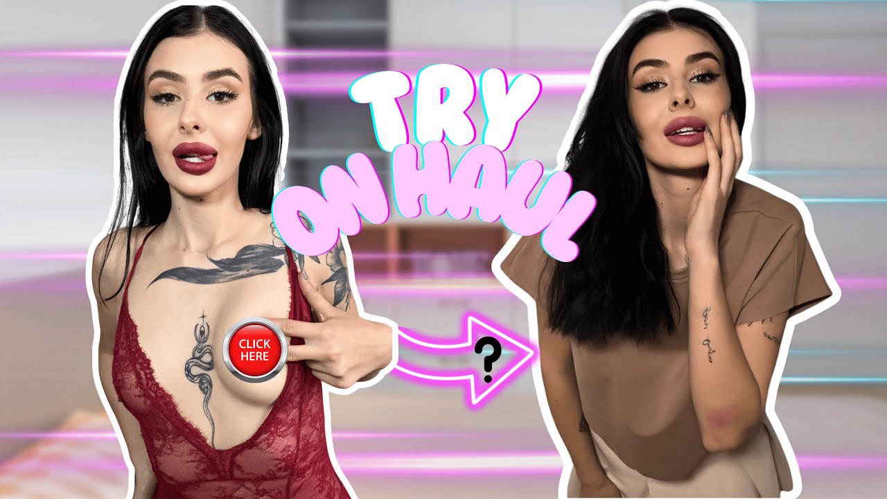 4K TRY ON HAUL | TRANSPARENT | Try on Haul with Lia
