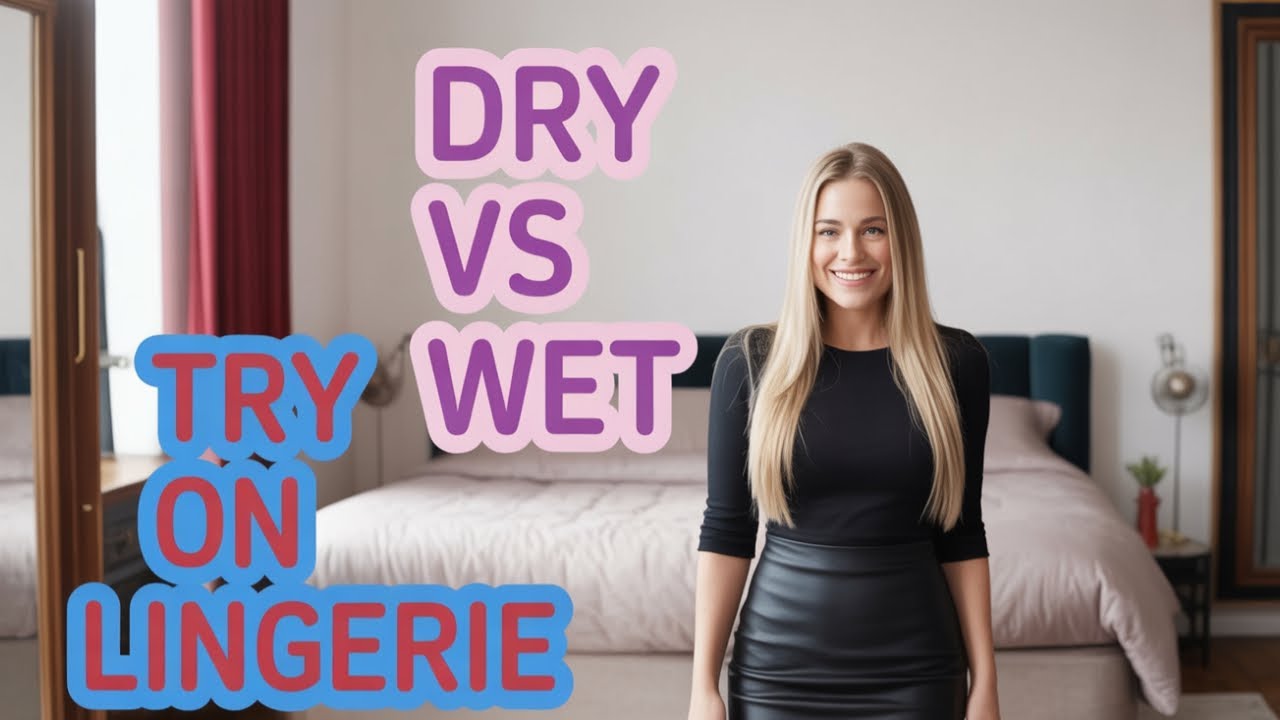 [4K TRY ON HAUL] Transparent Cleaning Try-On Haul See Every Detail in 4K
