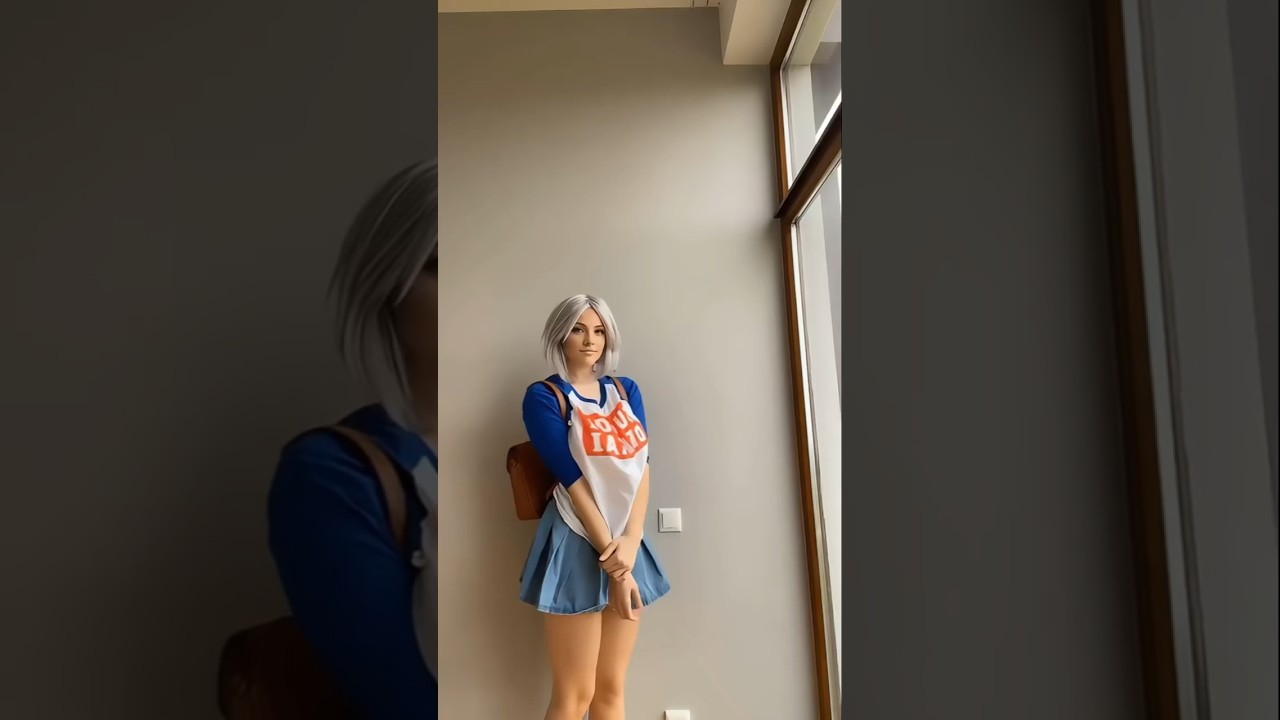 [4K] Try-On Haul with Sierra Uzak | The Real-Life Uzaki-Chan | Braless and Sheer Fashion | 2024