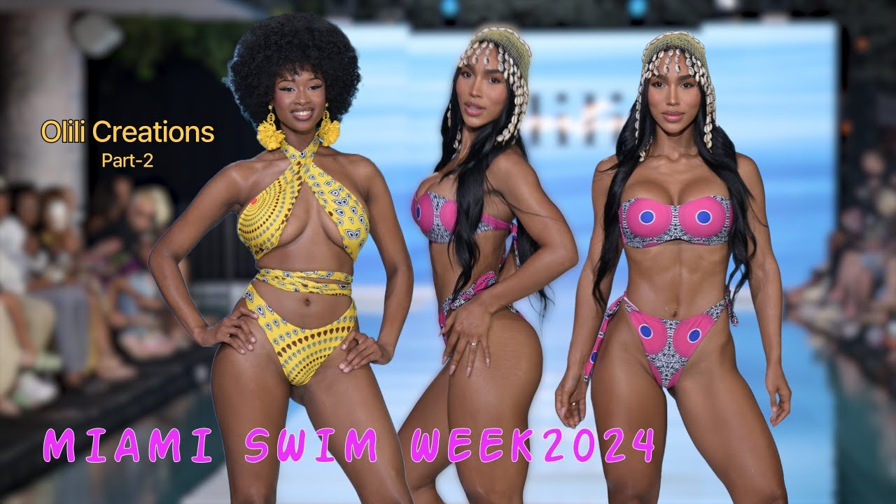 4K Vertical]  Olili Creations In Slow Motion Part-2 | 2024 Miami Swim Week® -The Shows