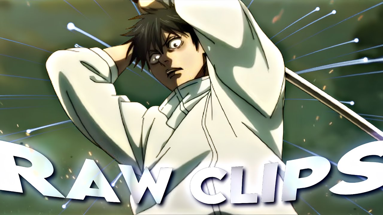 4K Yuta Raw Clips For Editing (Jujutsu Kaisen 0)