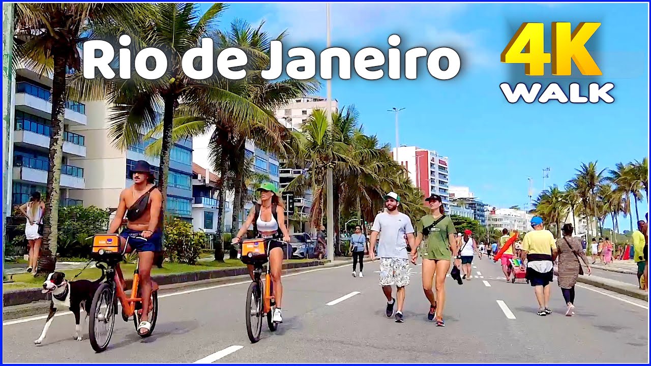 【4K】WALK 🇧🇷 IPANEMA 🏖  Rio de Janeiro, Brazil 2023