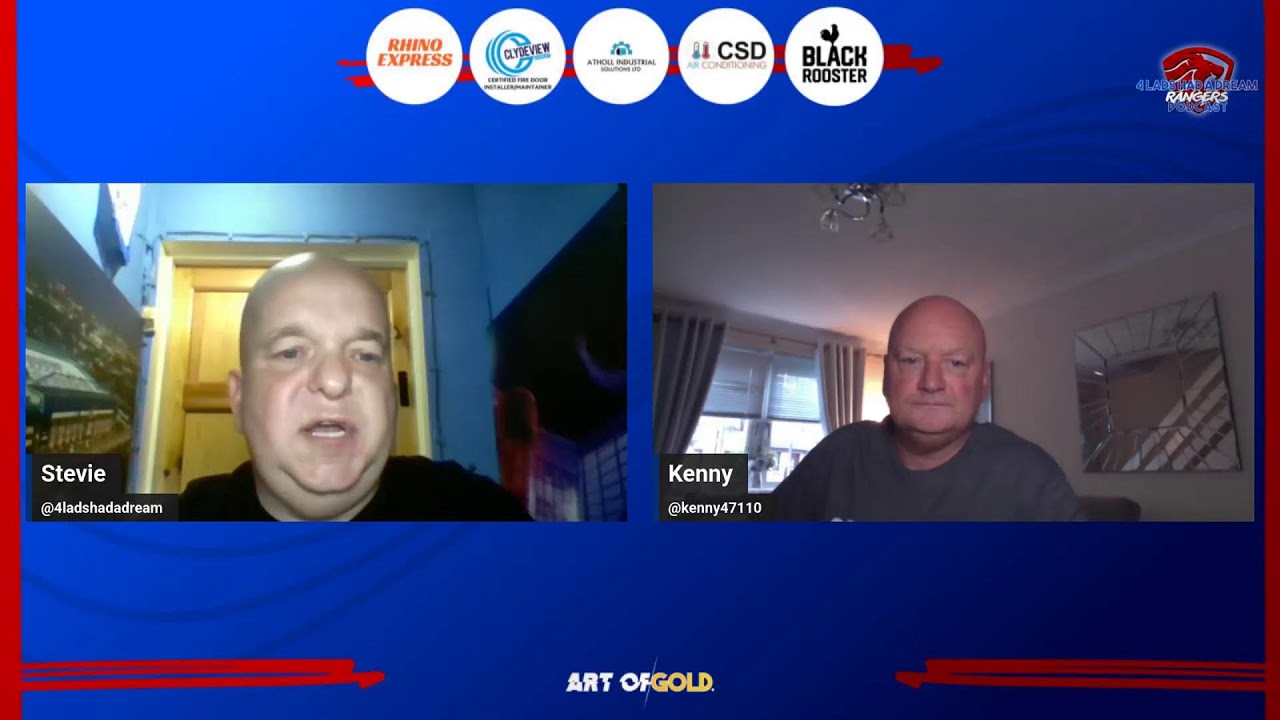 4Lads Rangers midweek podcast - Euro draw reaction and more Dessers transfer claims