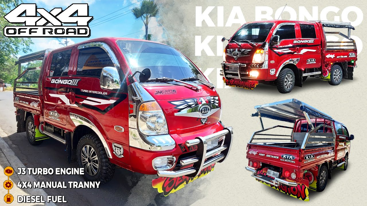 4x4 OFFROAD Kia Bongo 3 Loaded Setup Delivered From Davao to Samar