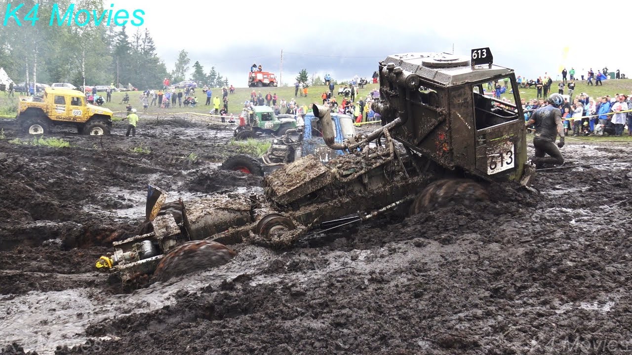 4x4 Proto-Sisu Truck in Off-Road race