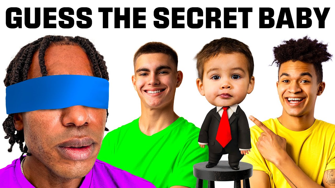 5 Adults vs 1 Secret Baby
