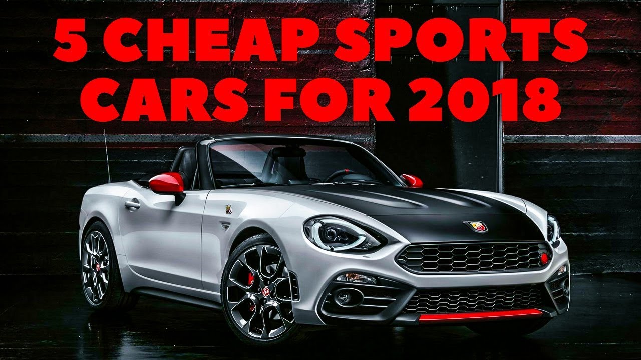 5 affordable sports cars worth buying in 2018