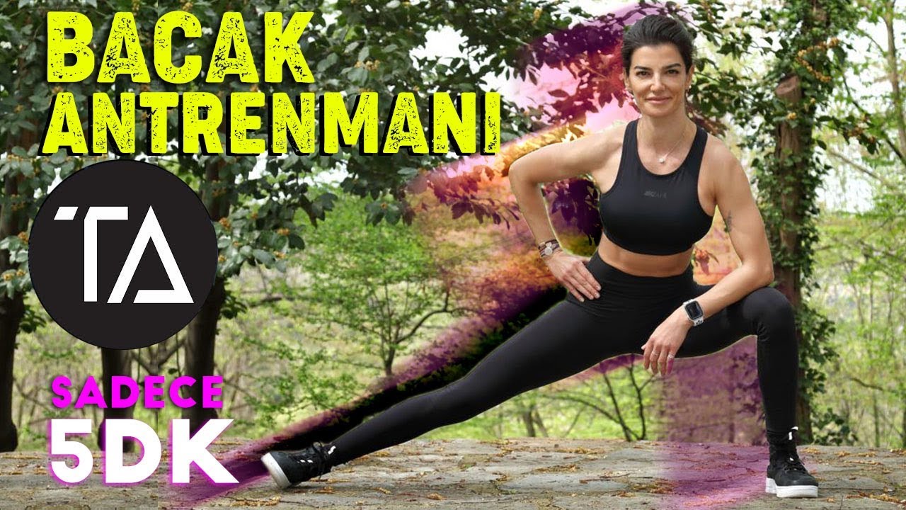 5 Dakikada Bacak Antrenmanı 🔥Tuğçe Alpay