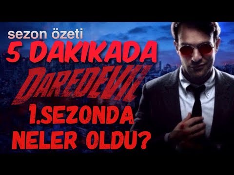 5 Dakikada Daredevil 1. Sezonda Neler Oldu?