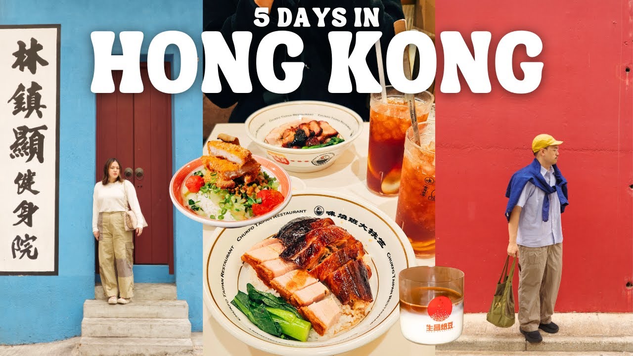 5 Days in Hong Kong Vlog 🇭🇰 Best Food, Shopping, Must-Try Dim Sum, Hong Kong Travel 2025