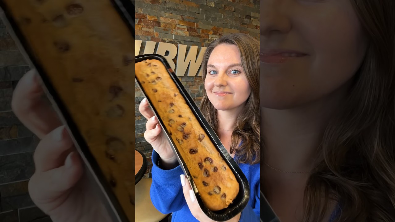 $5 Footlong Subway Cookie!