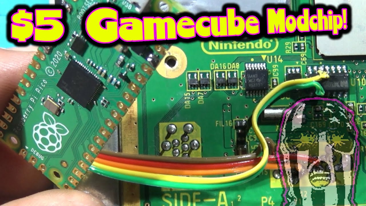 $5 Gamecube IPL Modchip?! Picoboot Dol-001 + Dol-101 Installation / Setup / Showcase