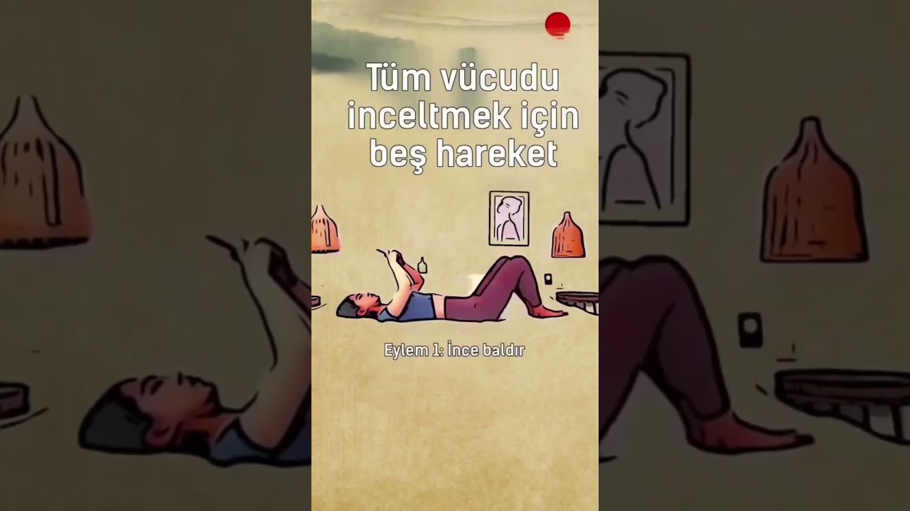 5 hareketle tüm vücudu incelt🔥🔥🔥 #evdespor #workout #fitness