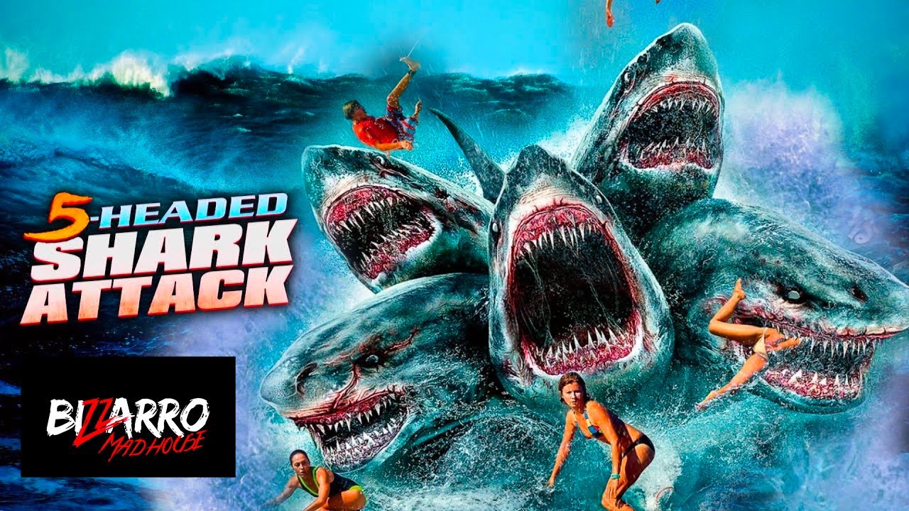 5 Headed Shark Attack | ADVENTURE | HD | Full English Movie