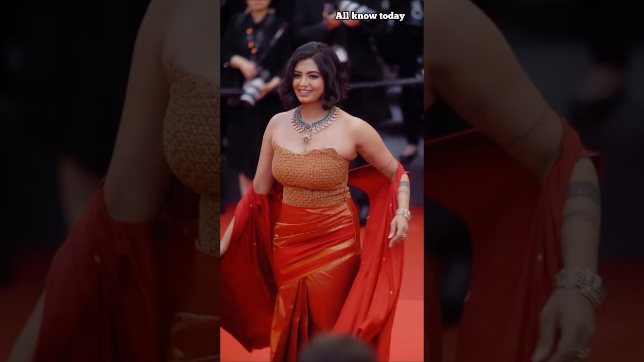5 Indian influencers at cannes 2025 😱😱 #shorts
