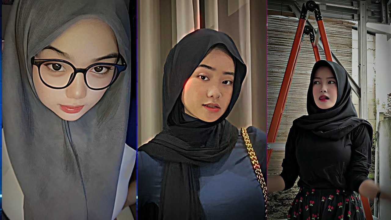 5 JEDAG JEDUG CEWEK HIJAB CANTIK BOBA KETAT