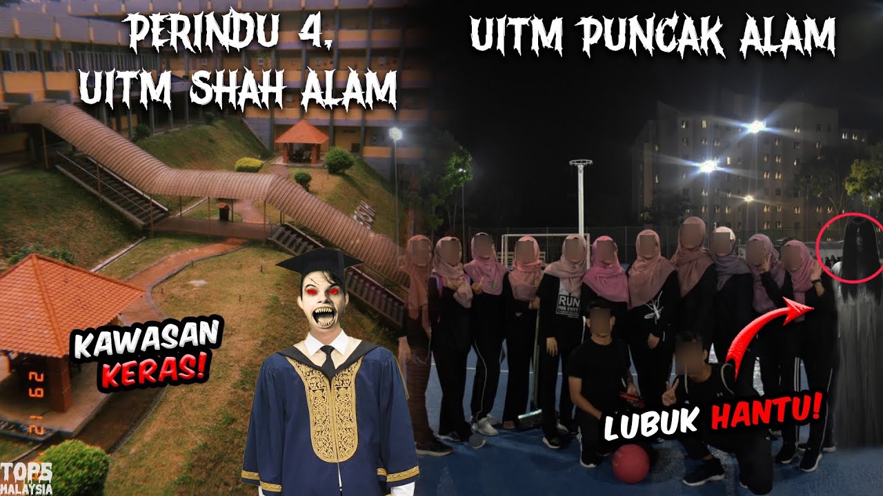 5 KISAH SERAM PELAJAR UITM PALING MENAKUTKAN DI MALAYSIA (2024)