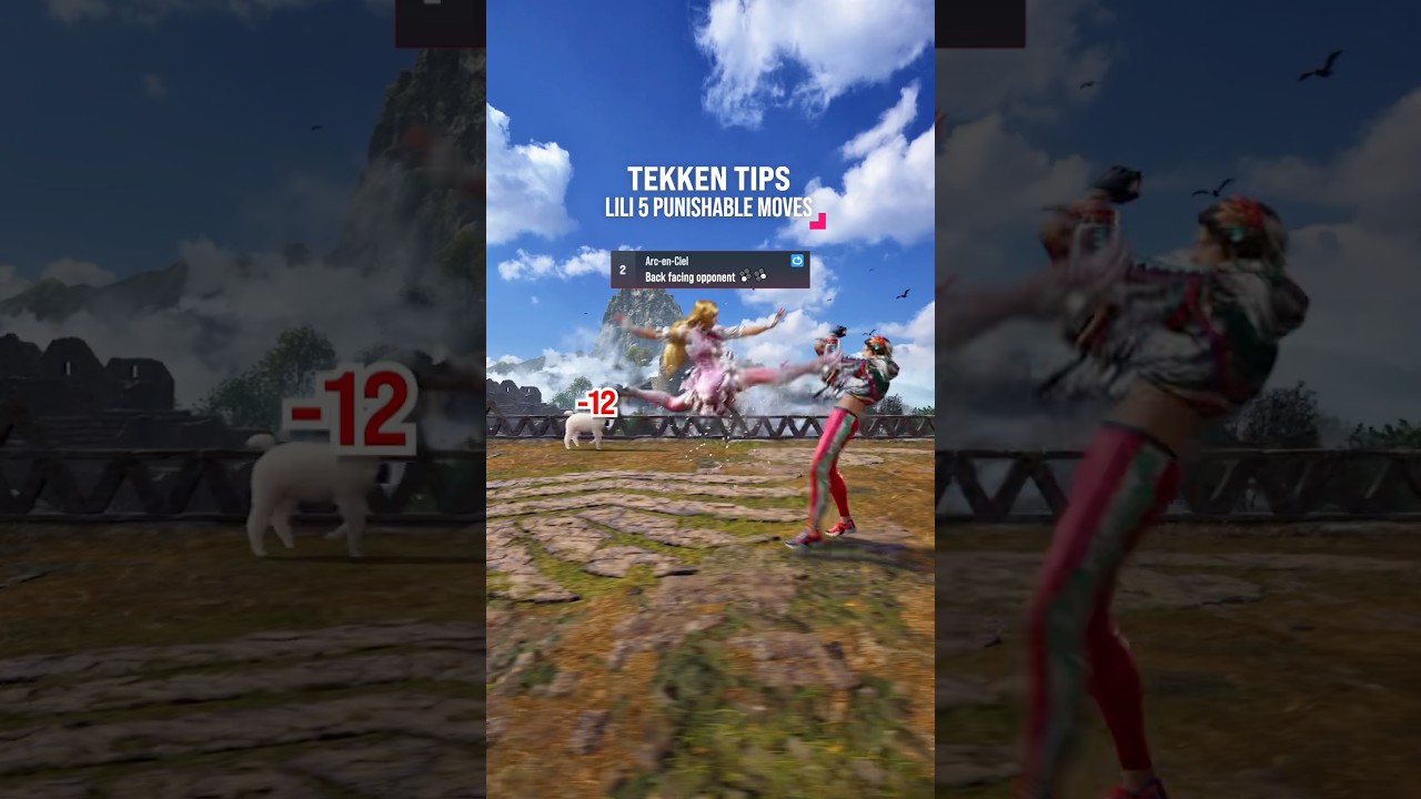 5 LILI Moves You Must Punish 🚫 #tekken8