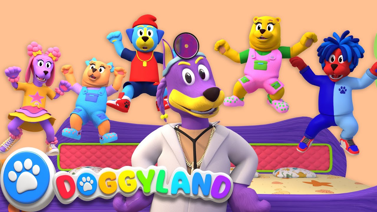 5 Little Puppies | Doggyland Kids Songs & Nursery Rhymes by Snoop Dogg
