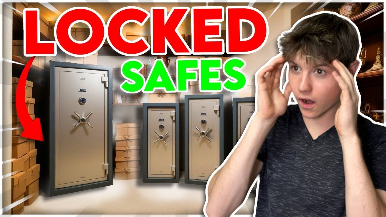 5 LOCKED SAFES!! I BOUGHT AN ABANDONED STORAGE UNIT!
