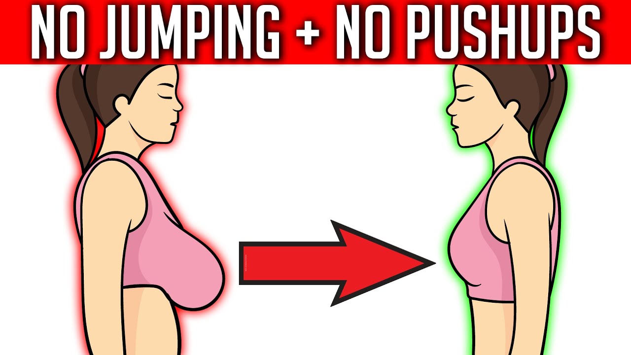 5 Min | Easiest Exercises To Shrink Breast Size