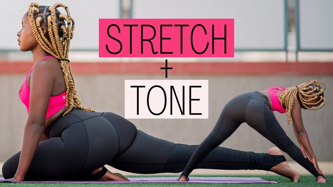 5 min STRETCH & TONE ROUTINE (Full Body)