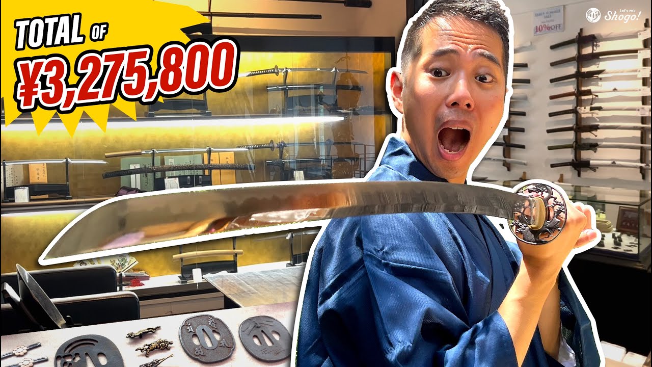 5 MORE Real Katana Recommended by Kyoto's Best Sword Shop | Which One Did I Buy?