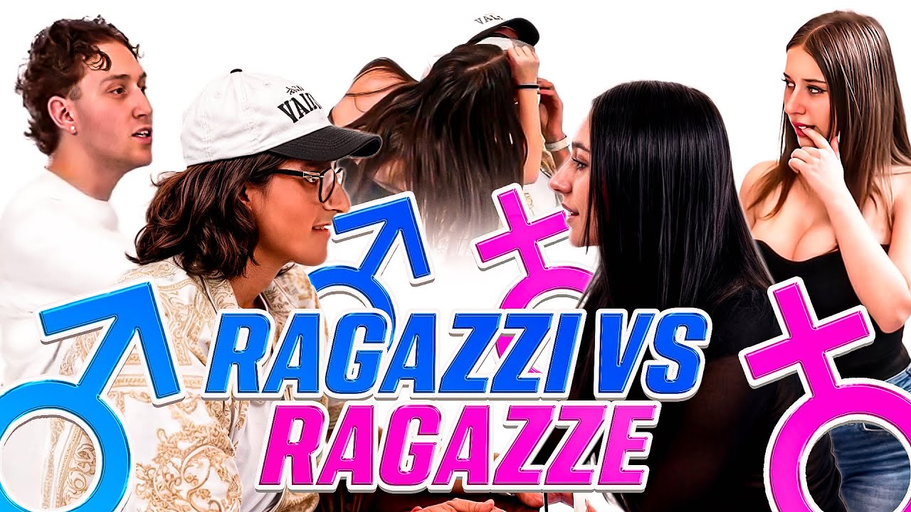 5 RAGAZZI VS 5 RAGAZZE: Format a Sfide! W/Mazzei,Sespo,Pat,King Ash,Camilla,Alice ecc.