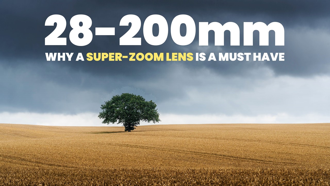 5 REASONS why a SUPER-ZOOM lens is a MUST Have