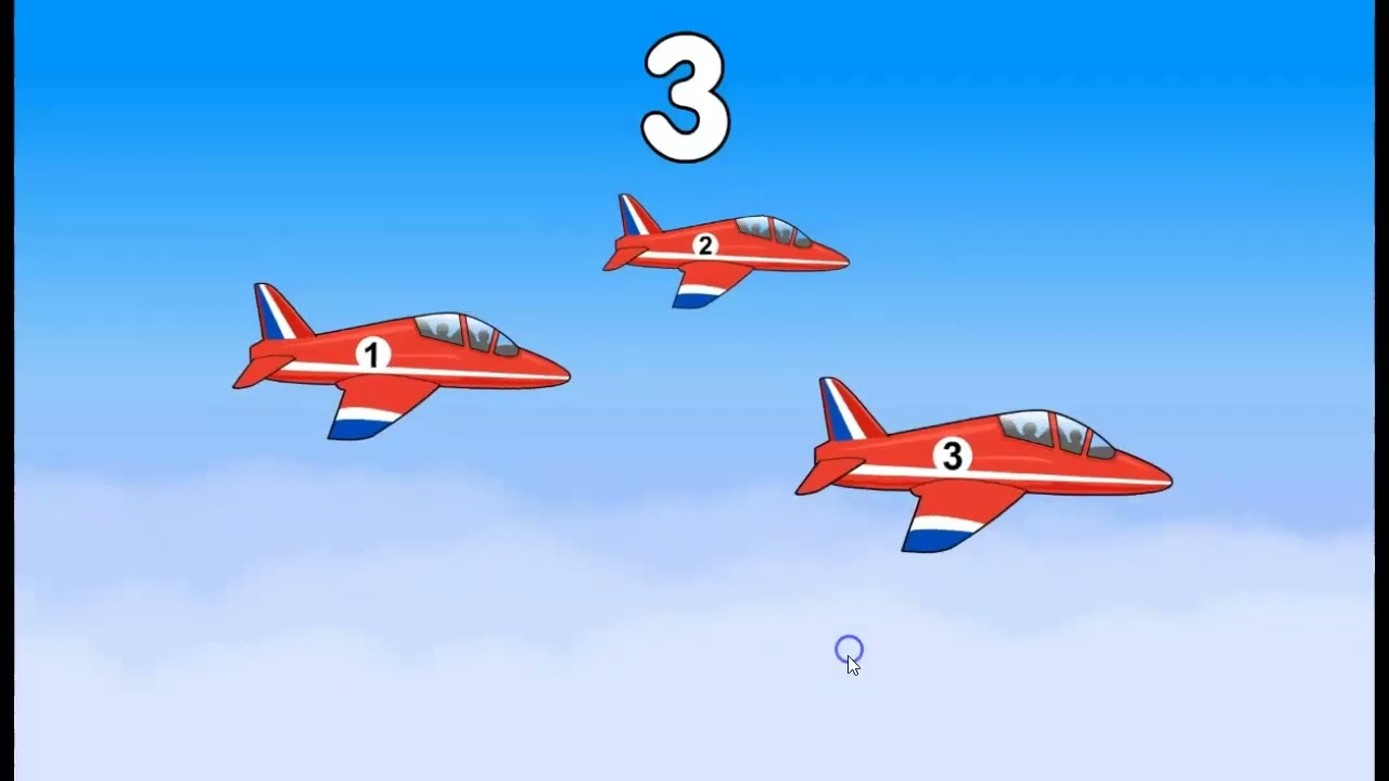 5 Red Planes (adding)