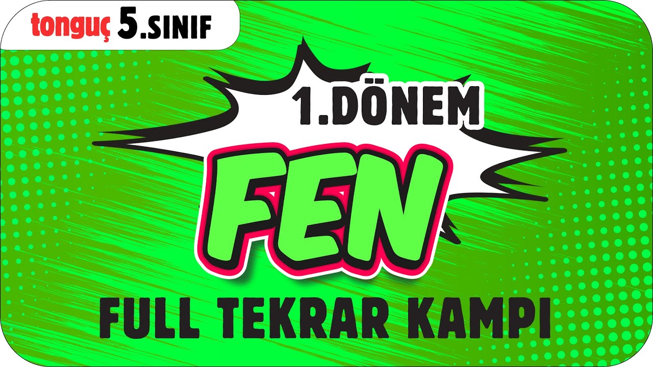 5. Sınıf Fen 1. Dönem Full Tekrar ♻ #2025