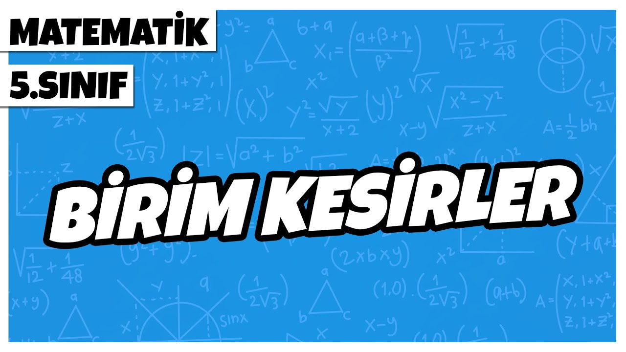 5. Sınıf Matematik - Birim Kesirler | 2022
