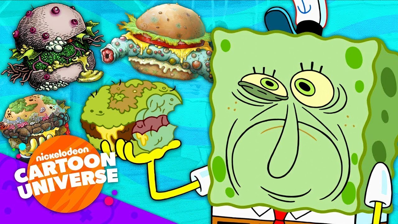 50 DIFFERENT Types of Krabby Patties! 🍔 | SpongeBob | Nicktoons