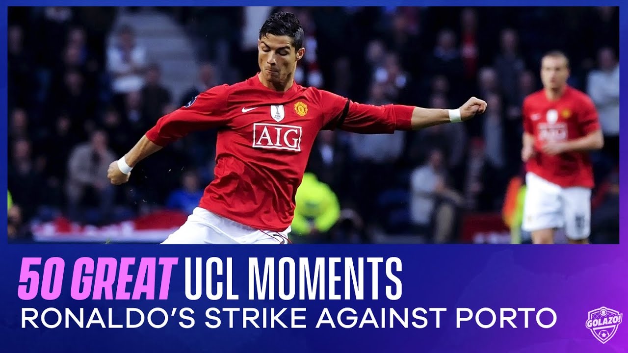 50 Great UCL Moments: Ronaldo's Insane Strike Against Porto in 2009 | CBS Sports Golazo