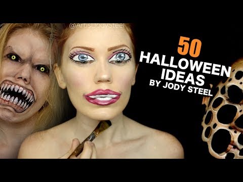 50 HALLOWEEN MAKEUP/COSTUME IDEAS by Jo Steel