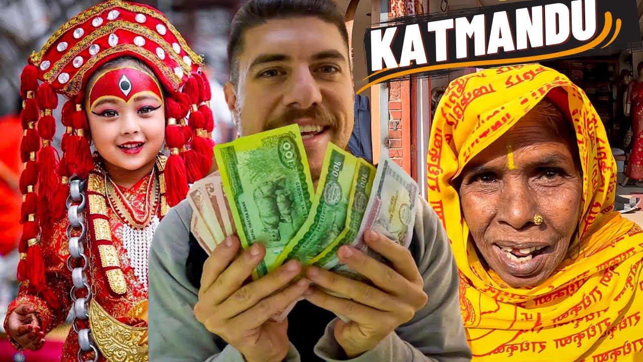 $50 ile Nepal’de İlk Günüm!! (Katmandu Fiyatları, Çocuk Tanrı Kumari)-226🇳🇵
