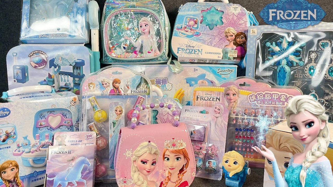 50 minutes Disney Frozen Toy Collection Unboxing | Pop Adventures | ELSA TOYS ASMR Unboxing