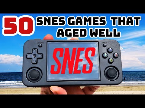 50 SNES Games That Aged Well Played on ANBERNIC RG35XX H