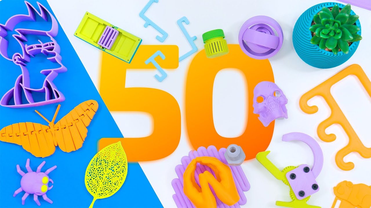 50 USEFUL THINGS to 3D PRINT | 2022