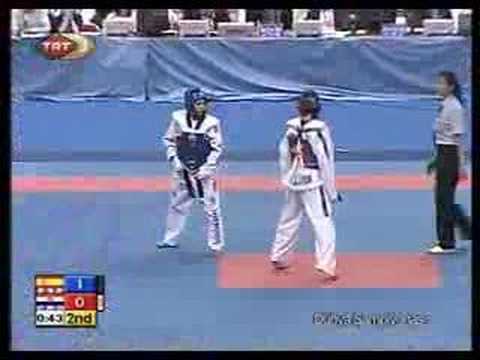 51kg Female FINAL - (ESP) vs (CRO) (2007 Taekwondo World Championship)