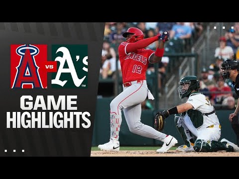 エンゼルス対アスレチックス戦ハイライト（5/21/25）| MLBハイライト