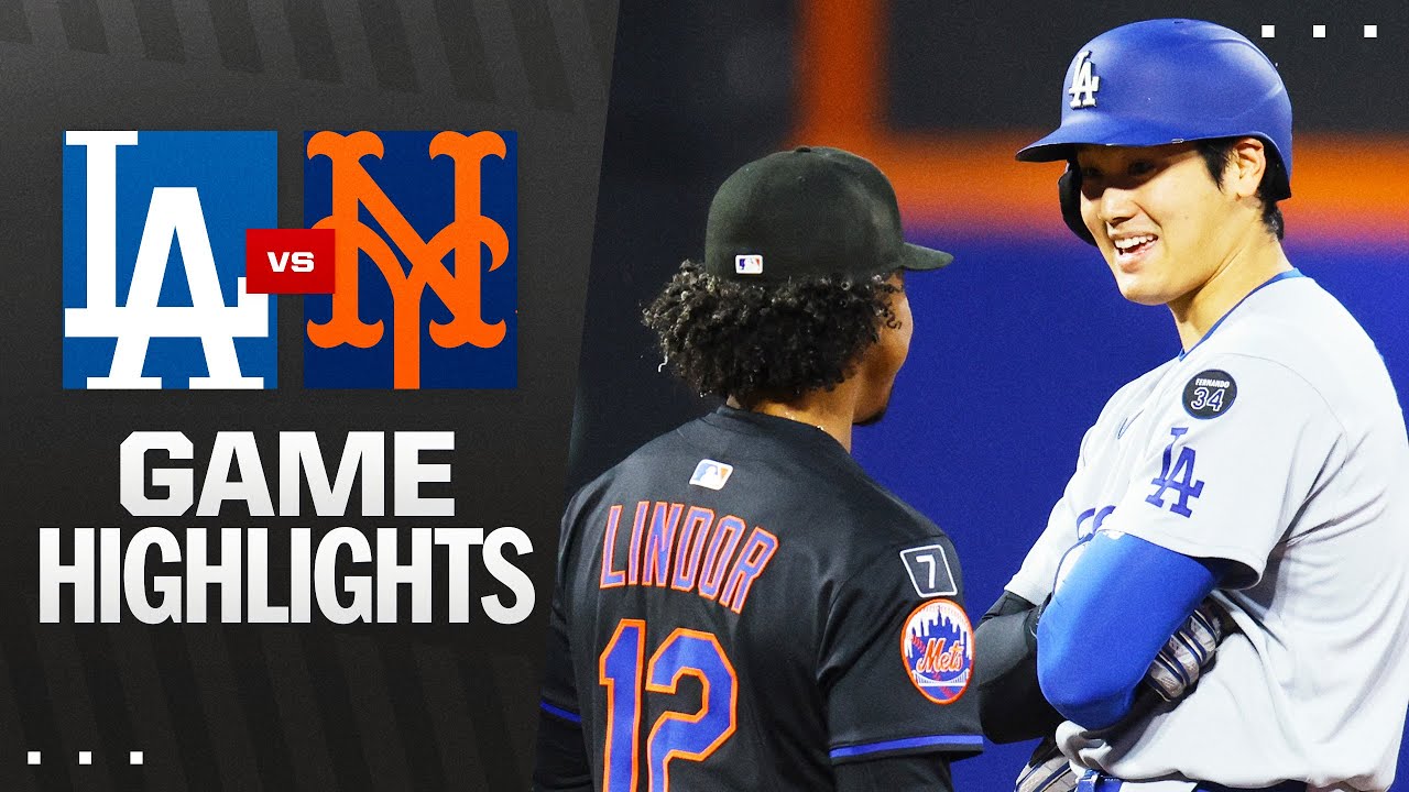 ドジャース対メッツ戦ハイライト（5/23/25）| MLBハイライト