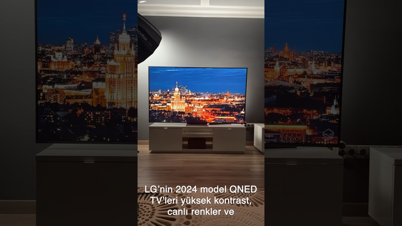 55 inç TV’den 75 inç TV’e geçmek. Yeni LG 75QNED86 4K TV #LG #QNEDTV #işbirliği
